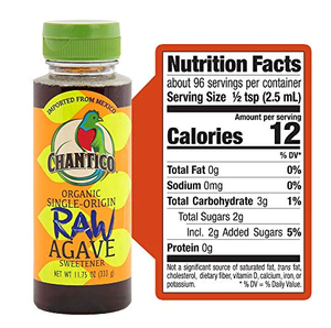 Chantico - Organic Agave Nectar Raw Syrup 333g - El Cielo Shop