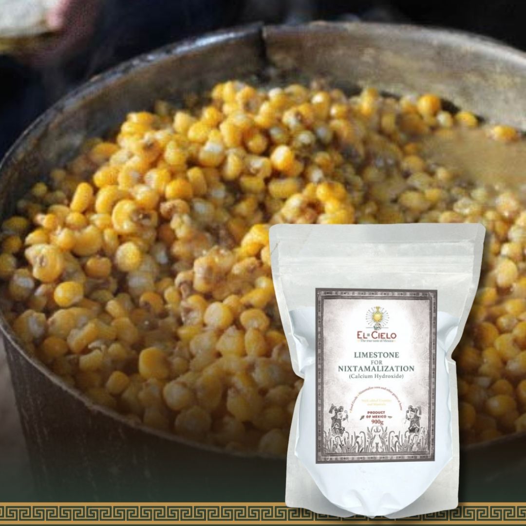 Make Nixtamal at Home - Limestone (Calcium Hydroxide) 900g