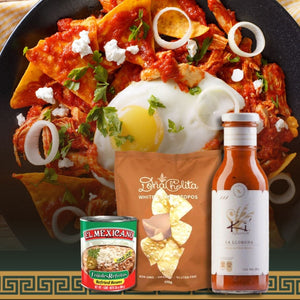 Easy Homemade Red Chilaquiles Rojos