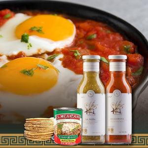 Easy Homemade Divorced Eggs Huevos Divorciados Bundle