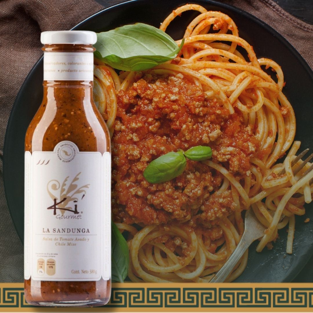 Ki Gourmet - La Sandunga Green Tomato & Roasted Chili Sauce 380g