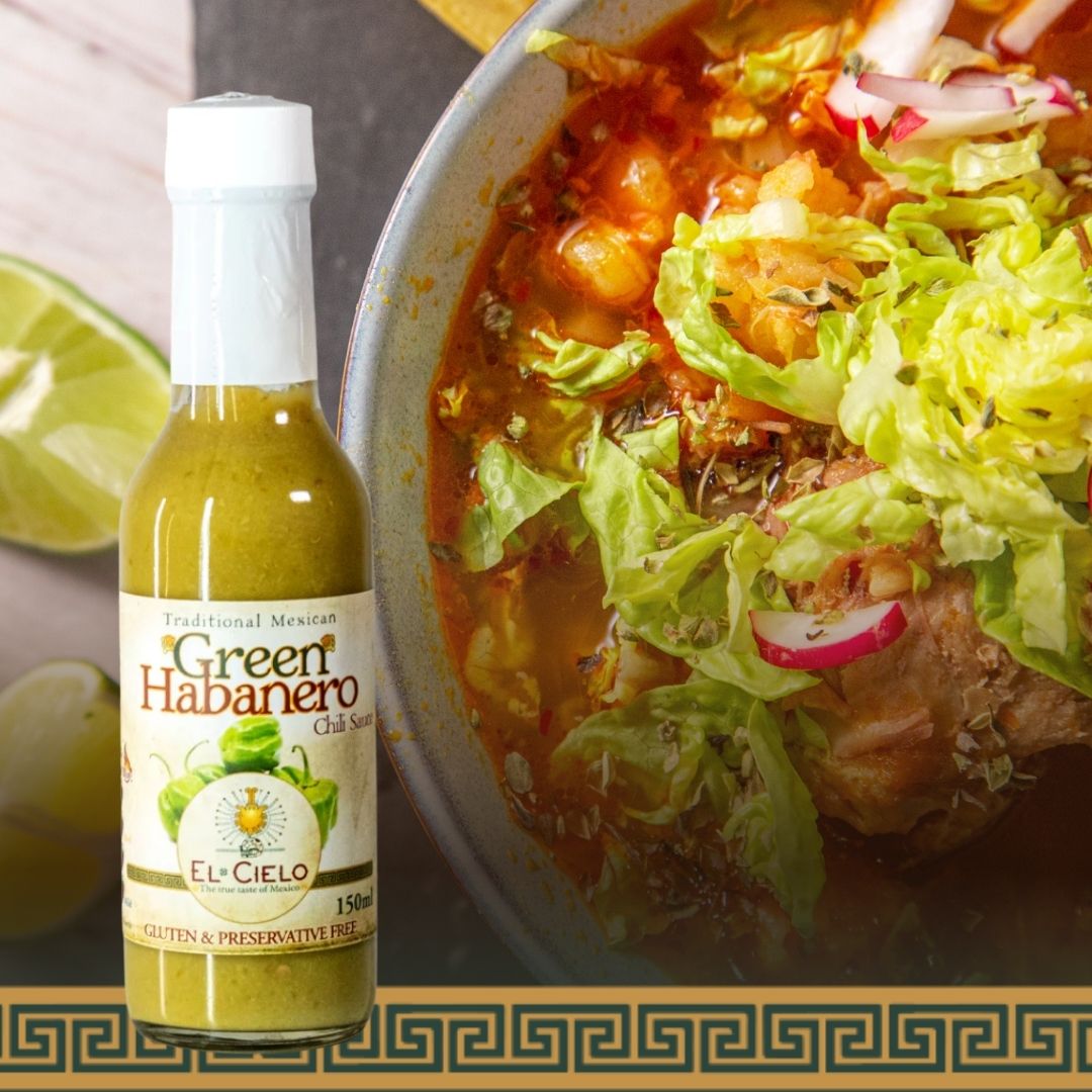 El Cielo Natural Green Habanero Sauce 150ml