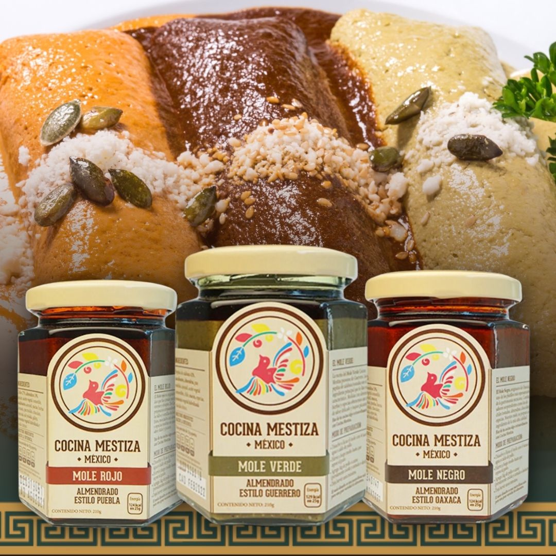 Los Tres Moles - 3 Mexican Mole Flavours