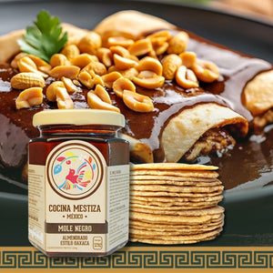 Black Mole & Organic Corn Tortillas