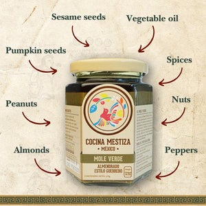 Green Mole Guerrero Style Paste 210g