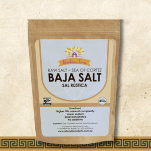 Baja Salt - Mexican Mineral Sea Salt from the Sea of Cortez 450g