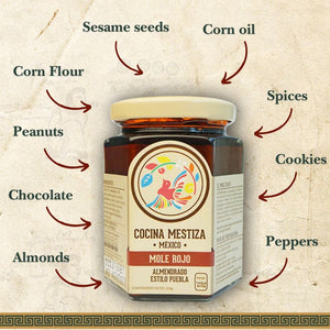 Red Mole Puebla Style Paste 210g