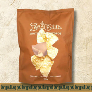 White Corn Totopos - Mexican White Corn Chips 170g