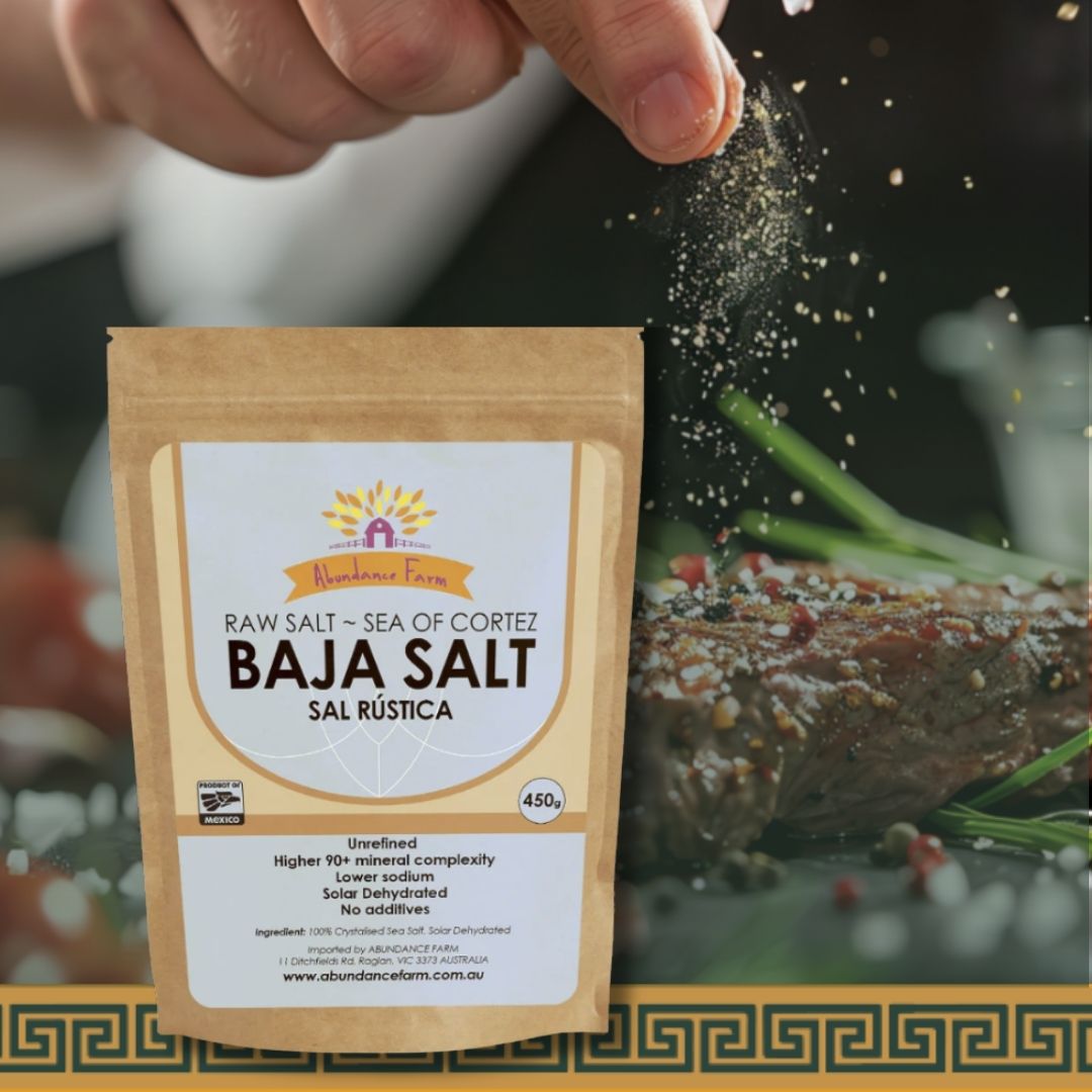 Baja Salt - Mexican Mineral Sea Salt from the Sea of Cortez 450g