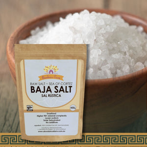 Baja Salt - Mexican Mineral Sea Salt from the Sea of Cortez 450g
