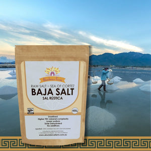 Baja Salt - Mexican Mineral Sea Salt from the Sea of Cortez 450g