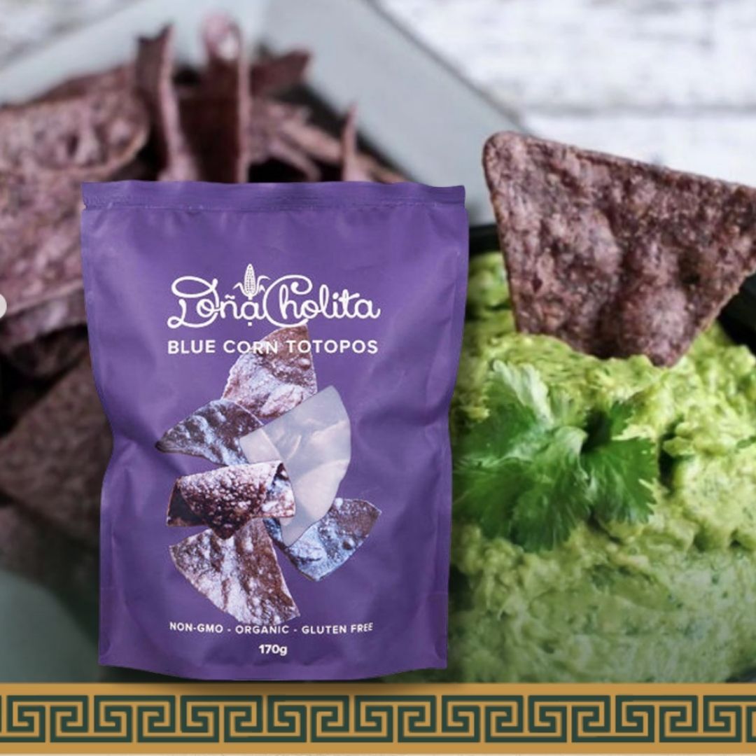Blue Corn Totopos - Mexican Corn Chips 170g