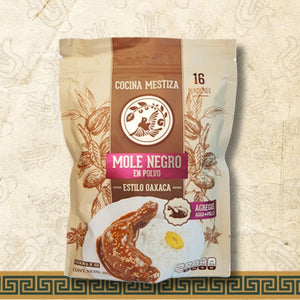 Black Mole Powder Oaxaca Style 400g - Cocina Mestiza