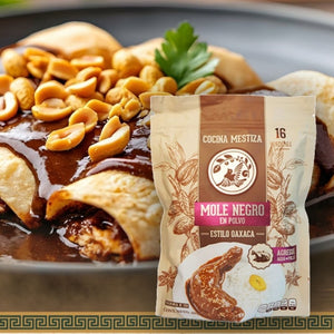 Black Mole Powder Oaxaca Style 400g - Cocina Mestiza