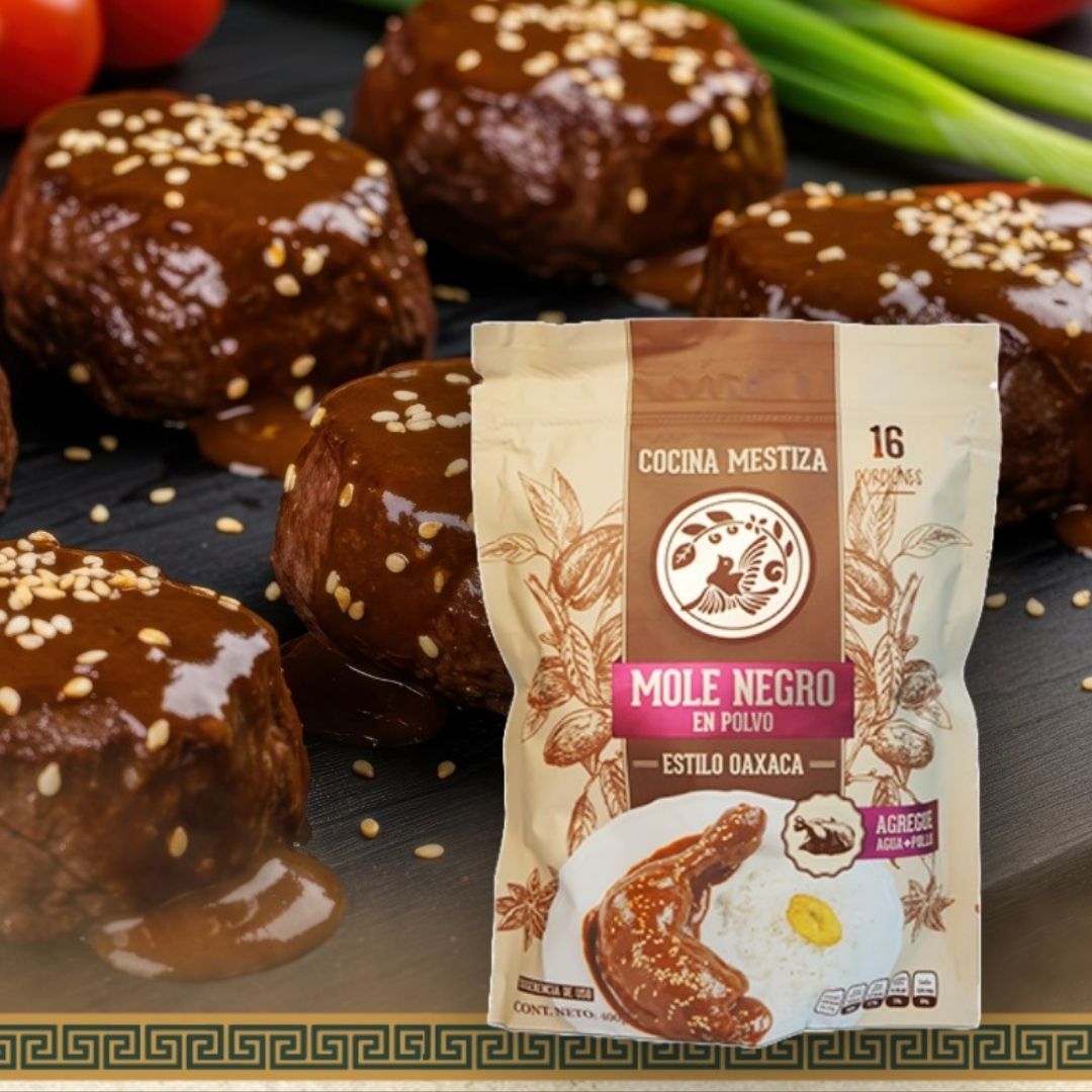 Black Mole Powder Oaxaca Style 400g - Cocina Mestiza