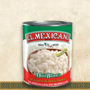 El Mexicano - Maiz Blanco White Hominy Corn 2.8 kg