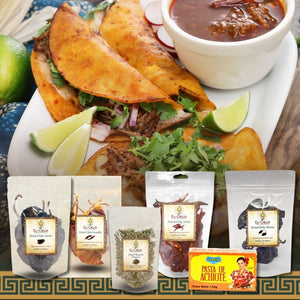 Birria Quesa-Tacos - by Chef Antonio Cruz - Ingredients Cooking kit
