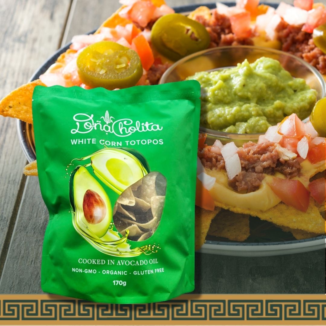 Dona Cholita-Avocado Oil- white corn totopos