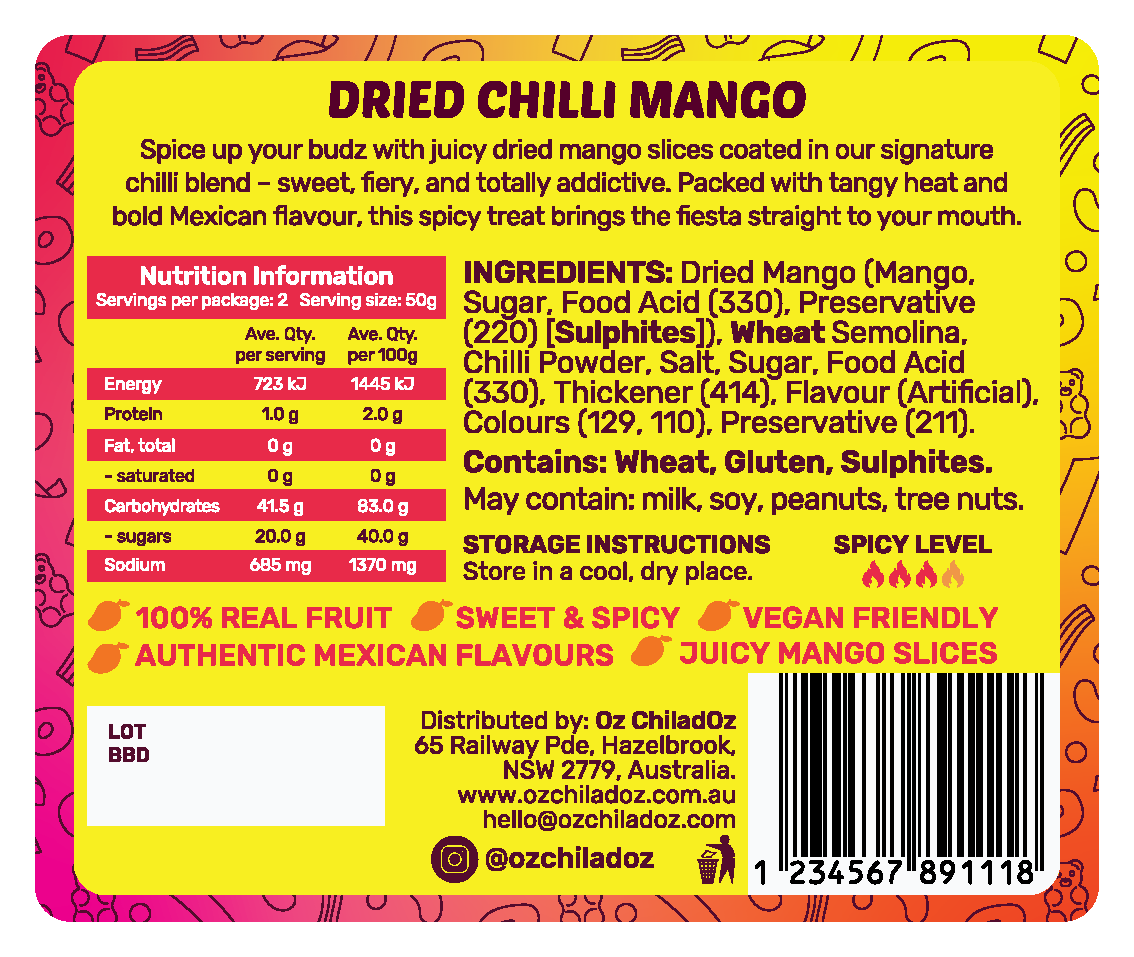 Dried_Chilli_Mango- Ingredients