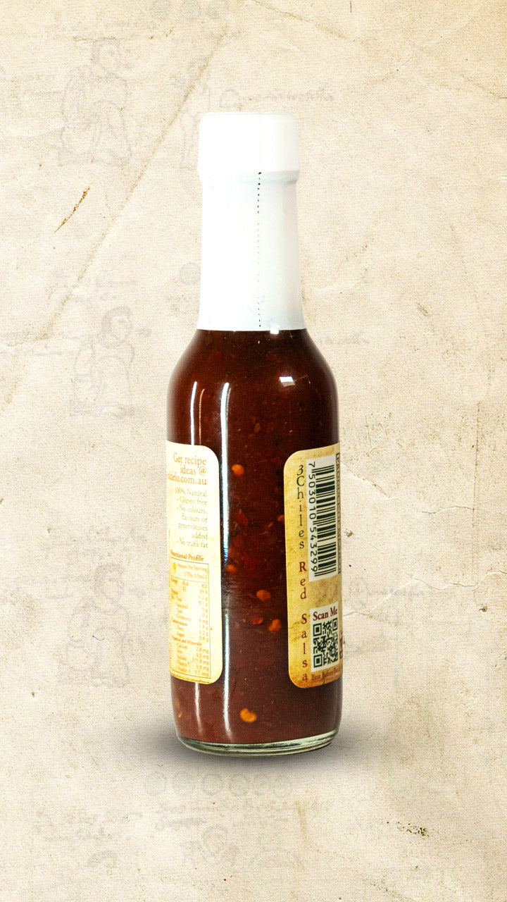 El Cielo Smokey 3 Chillies Red Salsa 150ml - Authentic Mexican
