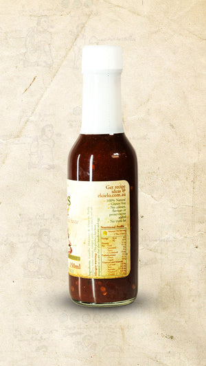 El Cielo Smokey 3 Chillies Red Salsa 150ml - Authentic Mexican