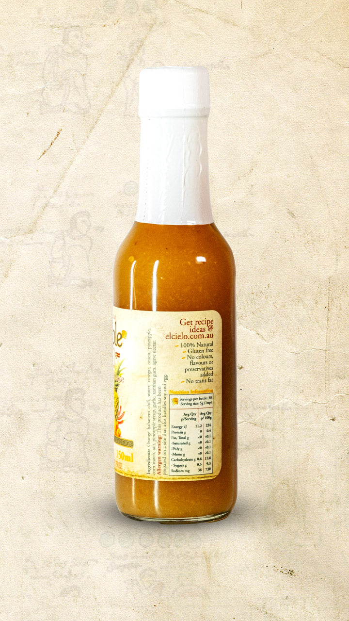 El Cielo Pineapple Fiesta and Habanero Sauce 150ml - Authentic Mexican
