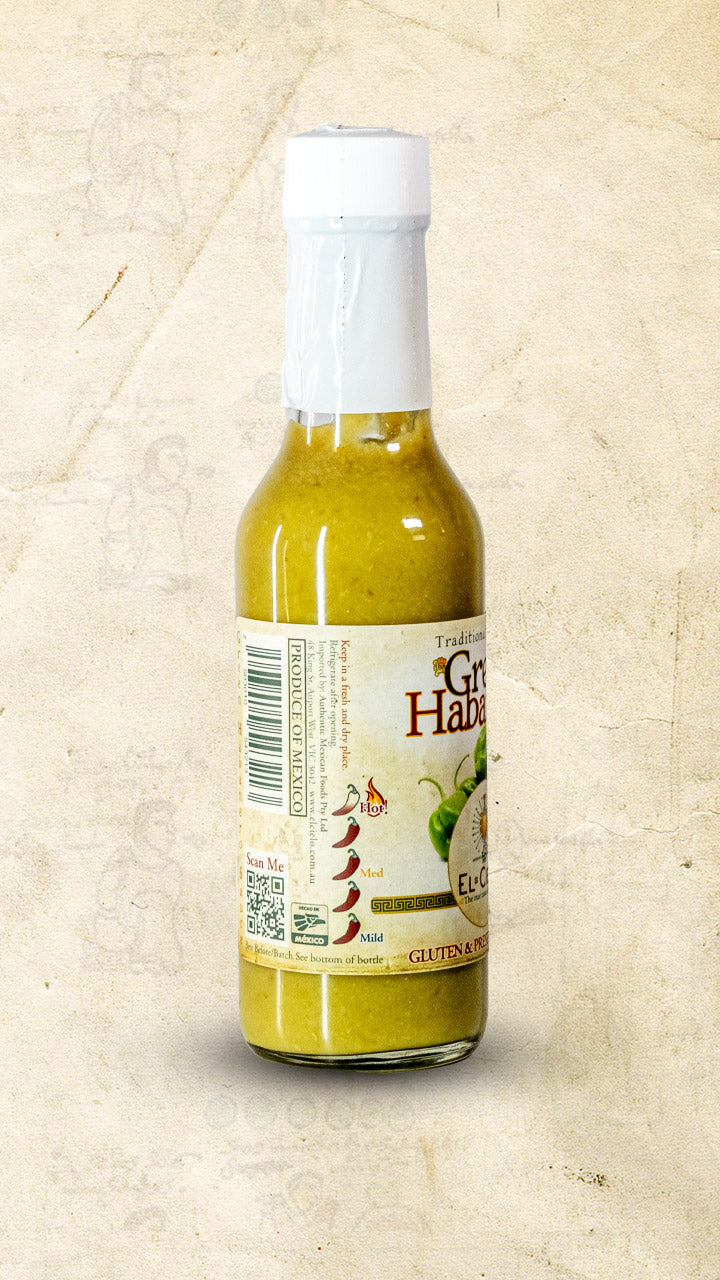 El Cielo Natural Green Habanero Roasted Salsa 150ml - Authentic Mexican