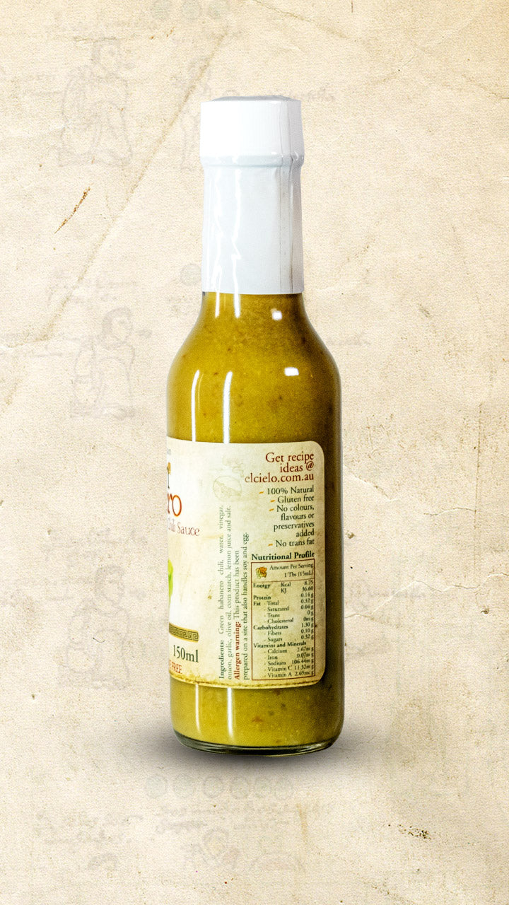 El Cielo Natural Green Habanero Roasted Salsa 150ml - Authentic Mexican