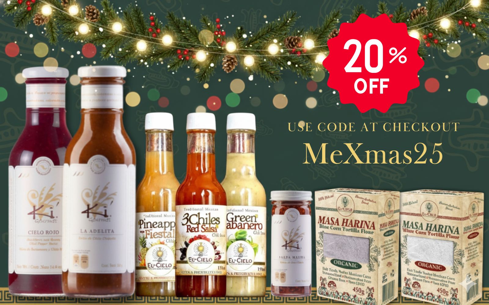 El Cielo Merry Christmas Promotion 20% Off