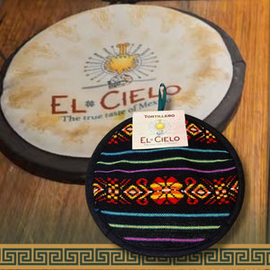  El Cielo - Tortilla Warmer Hand Made 22cm- Back