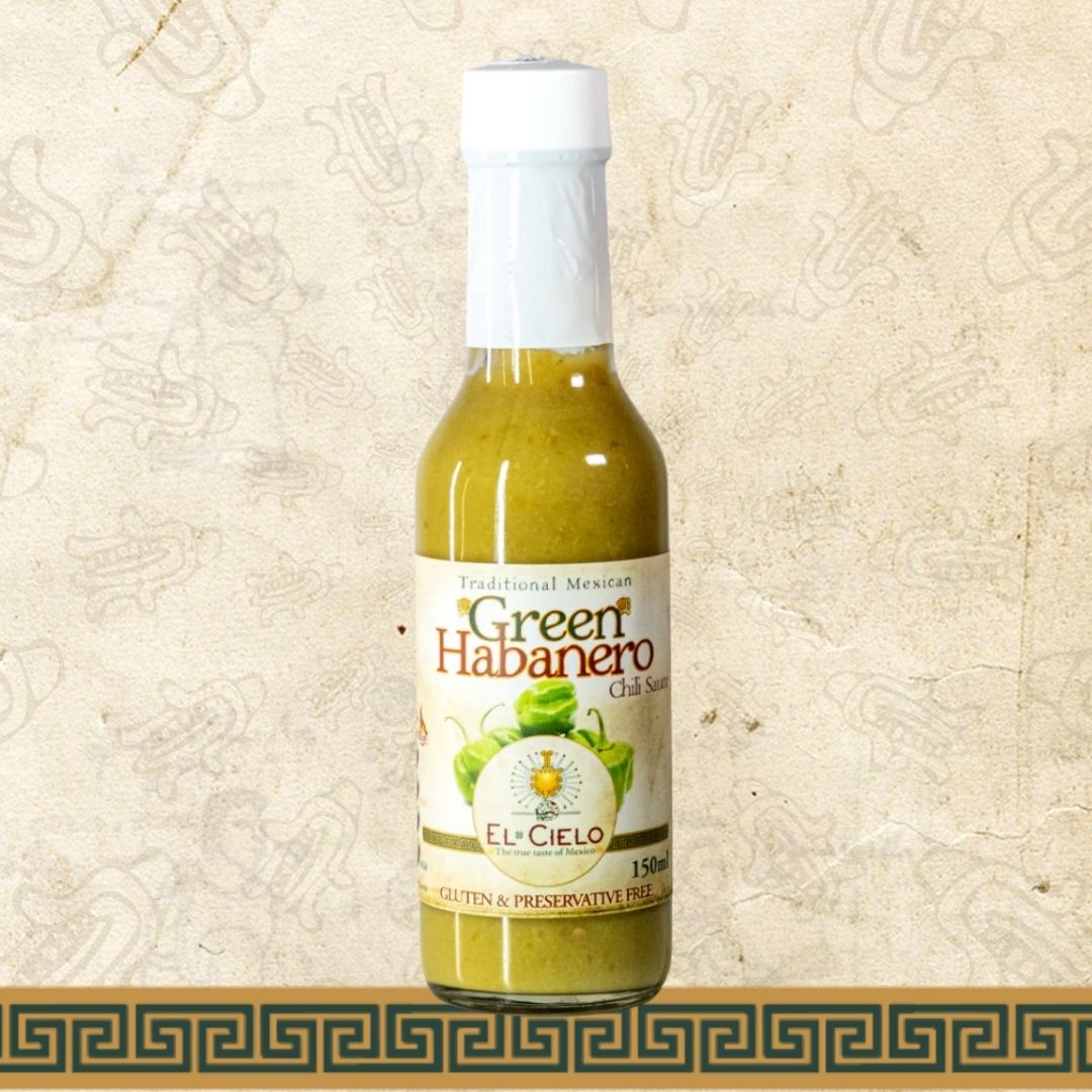 El Cielo Natural Green Habanero Sauce 150ml Bottle