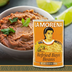 La Morena Refired Bayo beans