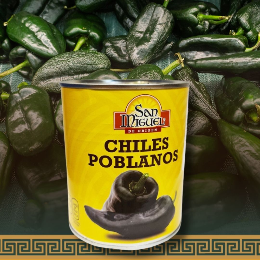 San Miguel - Poblano Chillies 780g - El Cielo