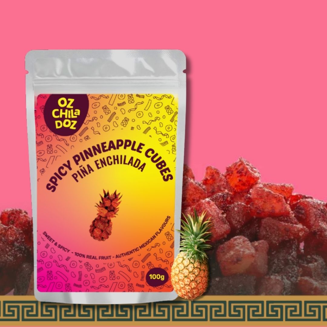  Spicy Pinneapple - Piña Enchilada Mexican Snack