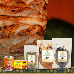 Tacos al Pastor Cooking Kit El Cielo- Marinated kit