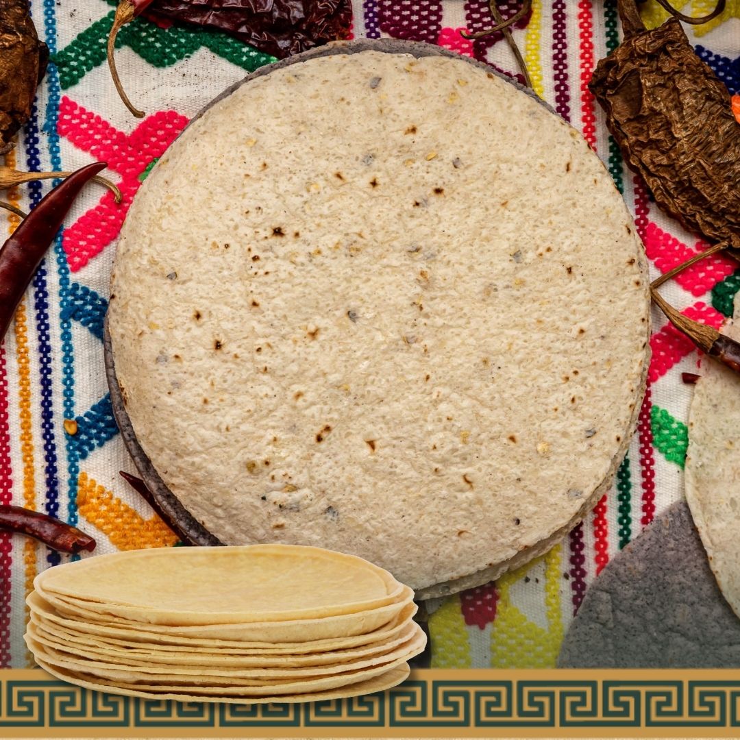 Tortillas - Organic White Corn 14cm 10Pack- Tortilla quality