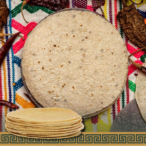 Tortillas - Organic White Corn 14cm 10Pack- Tortilla quality