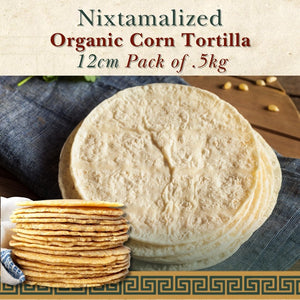  Tortillas - White Corn Taquera 12cm 0.5kg Pack- Hero Image