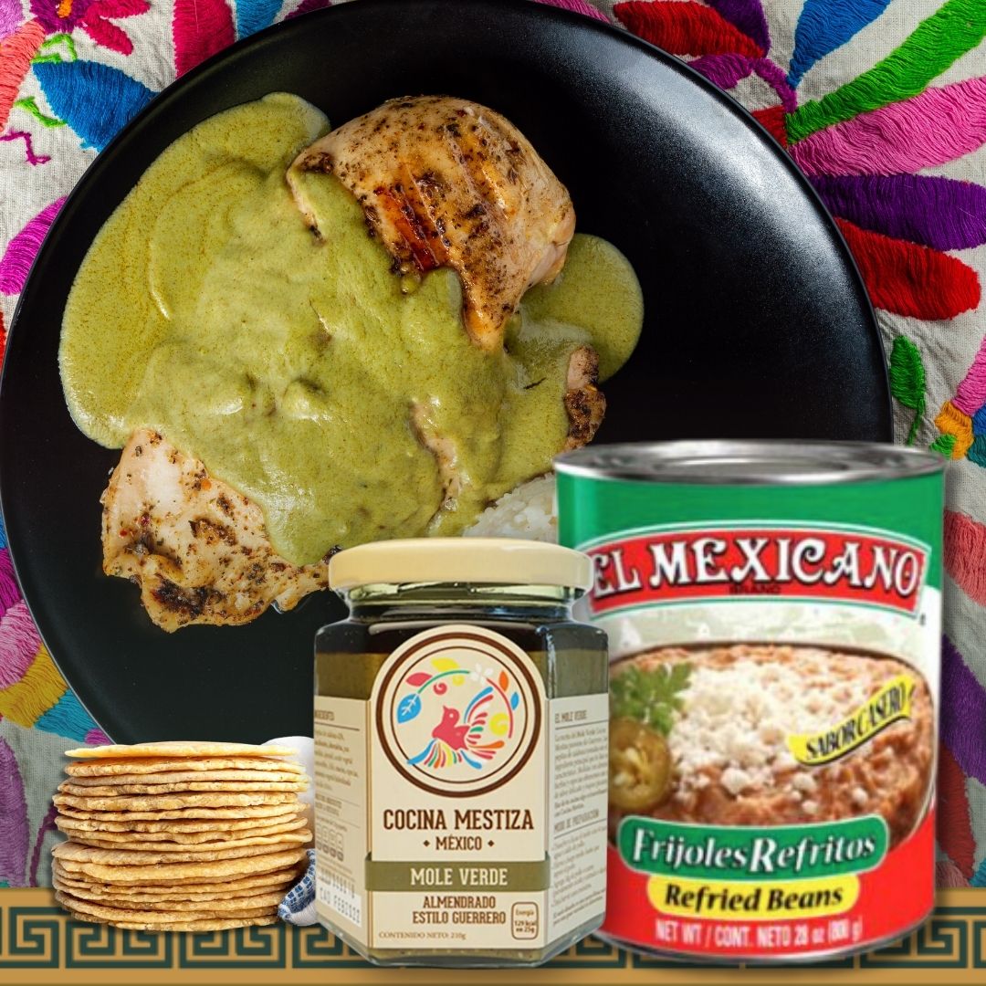 Green Mole Verde - Ingredients Cooking Kit