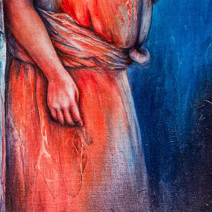 The Girl with the Pom Poms / Artwork by Lourdes Berbeyer