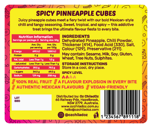 Spicy Pinneapple - Piña Enchilada Mexican Snack