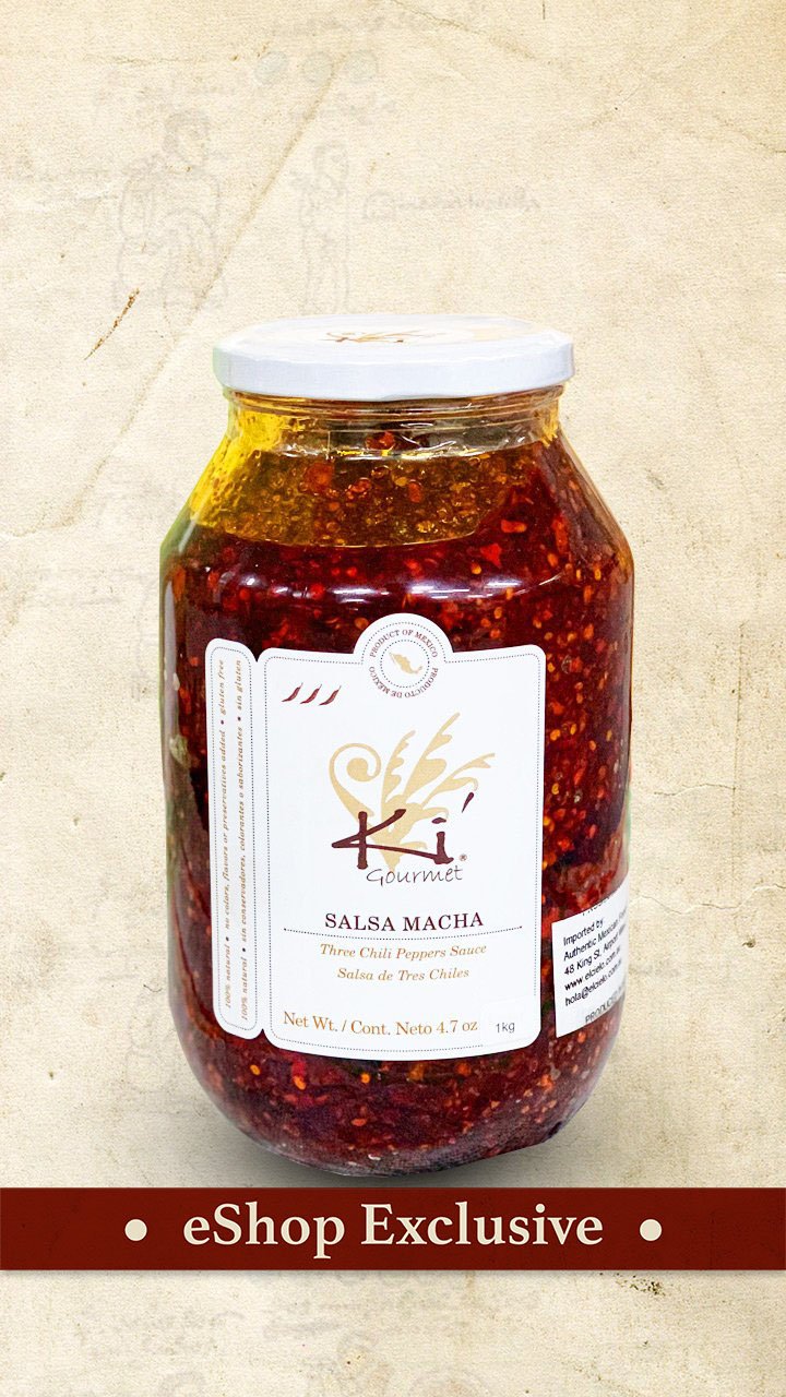 Ki Gourmet - Salsa Macha Three Chilies Salsa 1kg - El Cielo
