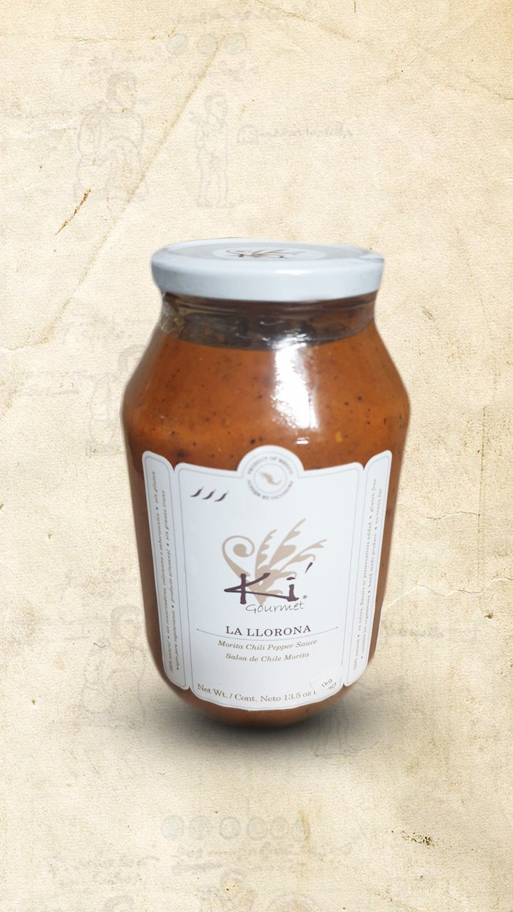 La Llorona Morita Chilli Pepper Sauce Glass Jar 1kg (Wholesale) - El Cielo